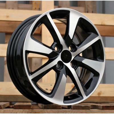 Wheel R15x5.5  4X100  ET  45  54.1  55504  Black Polished (MB)  For TOYOT  (A)
