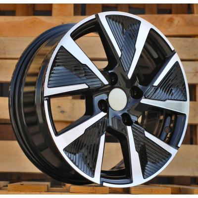 Wheel R16x6.5  4X108  ET  32  65.1  B5906F  Black Polished (MB)  For PEUG  (L5)  (Full Spokes)