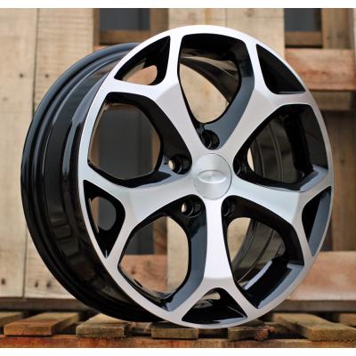 Wheel R14x6  4X108  ET  35  63.4  BK386  Black Polished (MB)  For FORD  (K2)