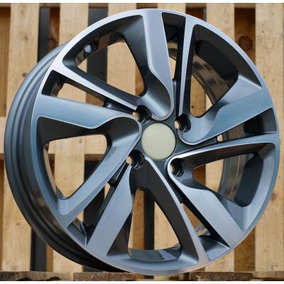Wheel R15x6  4X100  ET  46  54.1  BK813  Grey Polished (MG)  For HYUND  (R)