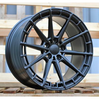 Wheel R19x8.5  5X112  ET  35  66.5  HX019F  (F9793)  Black Half Matt (BLHM)  For HAXER  (P2)  (HYBRID FORGED New Design)