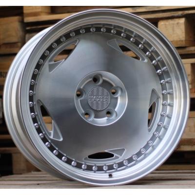 Wheel R16x9  4X100  ET  20  73.1  HX029  Polished Silver+Polished Lip (MSPL)  For HAXER  (K7)  (Rear+Front)